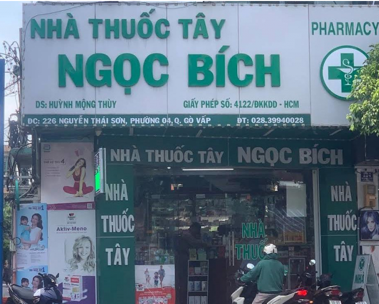 Nhà thuốc Ngọc Bích (226 Nguyễn Thái Sơn, phường 4, quận Gò Vấp) 